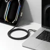 Kabel kątowy Ringke 3.2 gen. 2x2 USB-C, PD 3.1 240W 2m - czarny